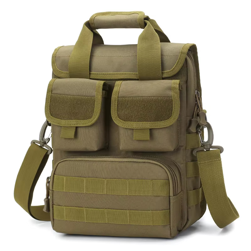 Cycling Commuter Bag - Sac à bandoulière tactique pour hommes,