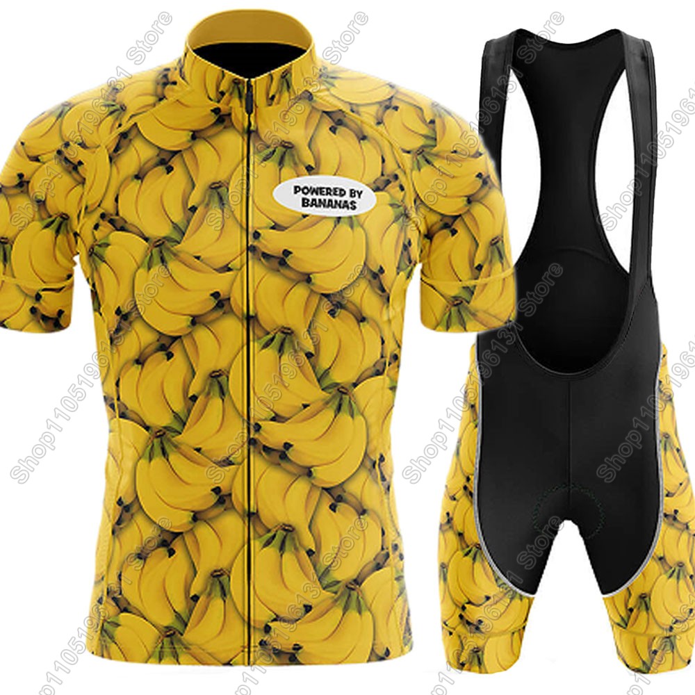 Cycling Commuter Clothing - Powerouge-by-bananas 2026 Maillot de cyclisme ensemble