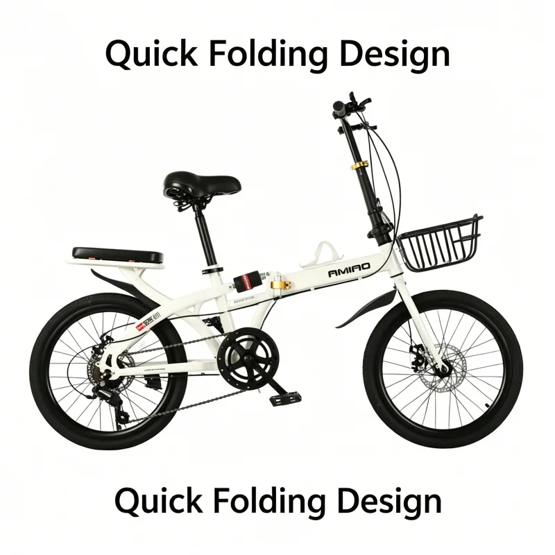 Commuter Biking - Vélo pliant portable ultra-léger 20 pouces