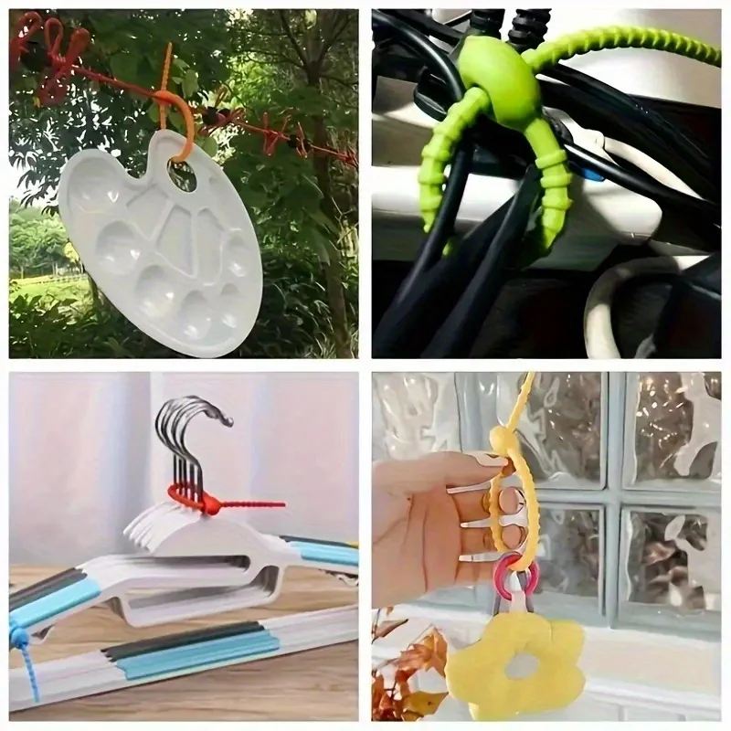 Attaches de câble en Silicone, - Cable Lock Flexible avis et prix