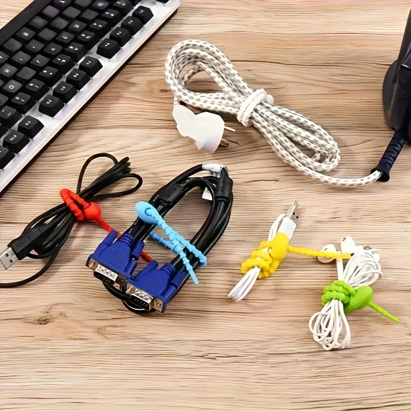 Attaches de câble en Silicone, - Cable Lock Flexible avis et prix