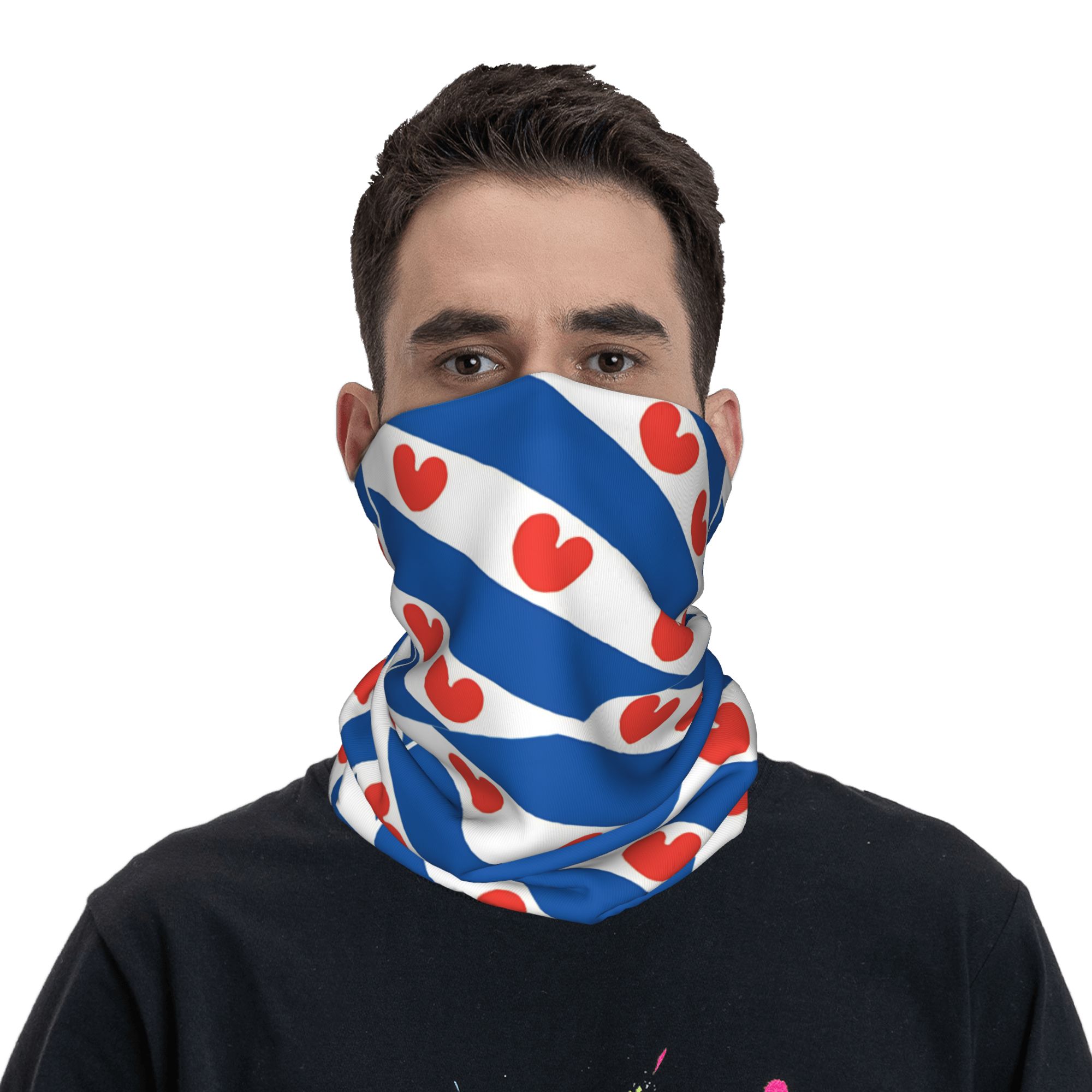 Bandana Drapeau de la Frieslan - Commuting By Bike avis et prix