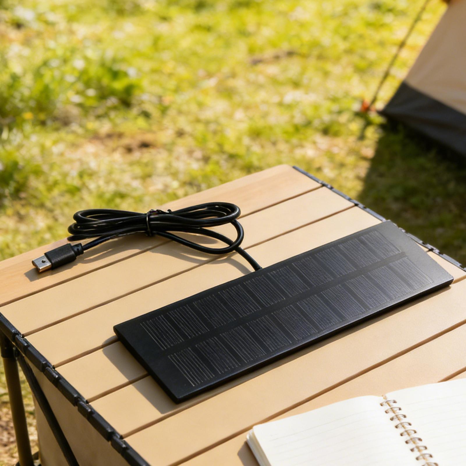 Panneau solaire portable 5W 5V - Usb Charger Dynamo avis et prix