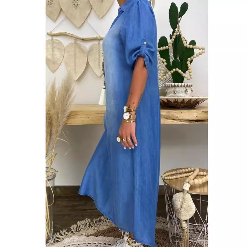 Robe en jean ample pour femme, - Cycling Commute Outfit avis et prix