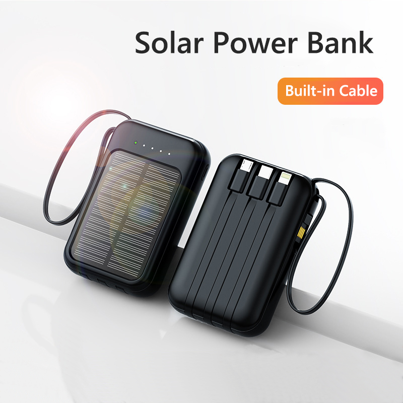 Batterie solaire 50000mAh câbl - Usb Charger Dynamo avis et prix