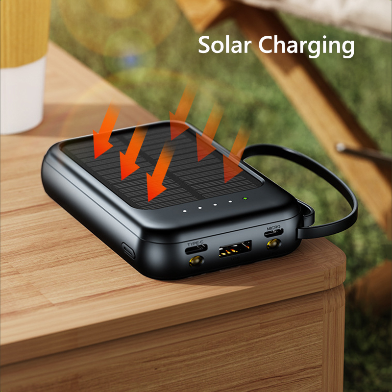 Batterie solaire 50000mAh câbl - Usb Charger Dynamo avis et prix