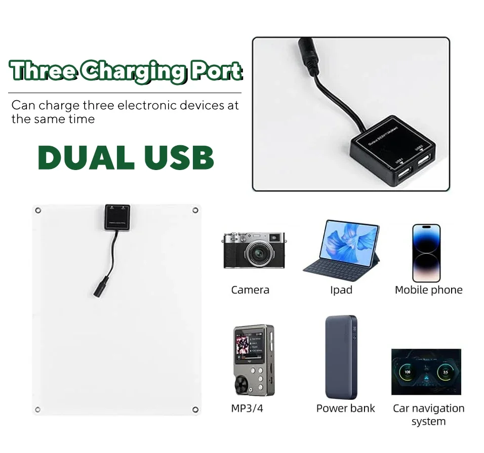 Kit de panneau solaire 1000W,  - Usb Charger Dynamo avis et prix