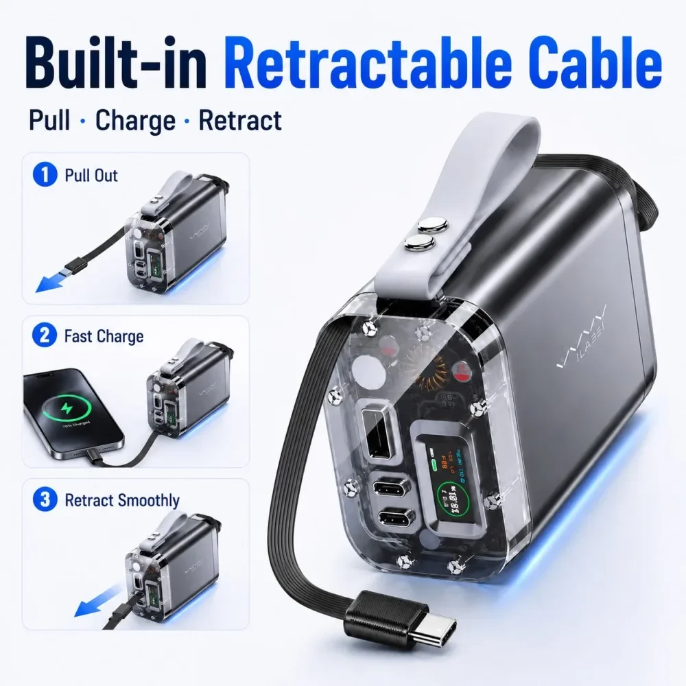 Banque d'alimentation Vyvylabs - Usb Charger Dynamo avis et prix